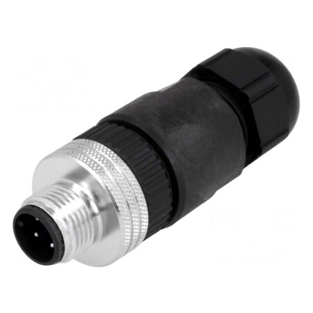 Mufă M12 4 PIN DeviceNet/CANopen pe cablu IP67 | Electronic-mag.ro | Componente Electronice