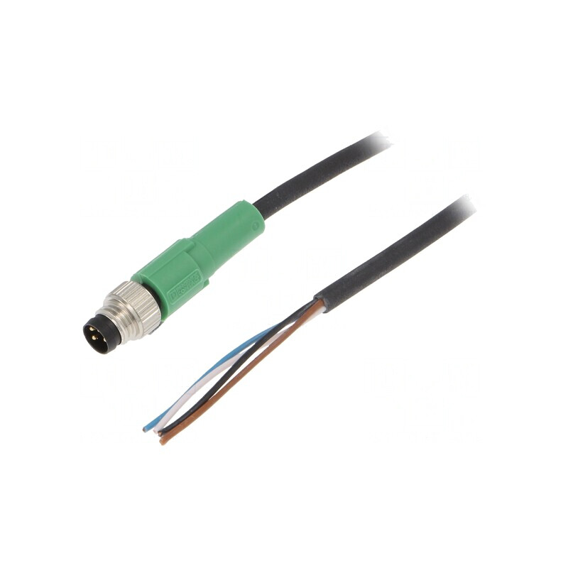 Cablu de conectare M8 4 pini 3m | Electronic-mag.ro | Componente Electronice