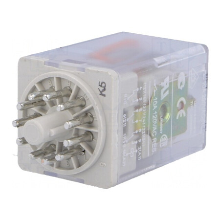 Releu electromagnetic 3PDT 12VDC 20A | Electronic-mag.ro | Componente Electronice