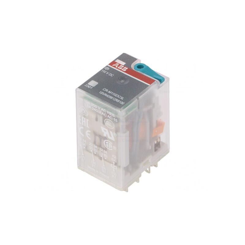 Releu electromagnetic 3PDT 110VDC 10A | Electronic-mag.ro | Componente Electronice