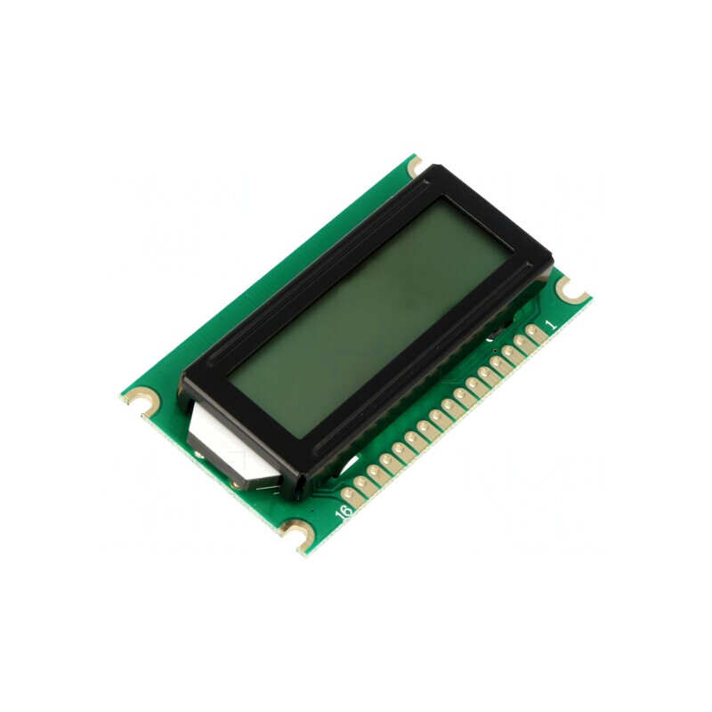 Afișaj LCD alfanumeric 8x1 cu LED 60x33x12mm | Electronic-mag.ro | Componente Electronice Afișaj LCD alfanumeric 8x1 cu LED 60x33x12mm | Electronic-mag.ro | Componente Electronice