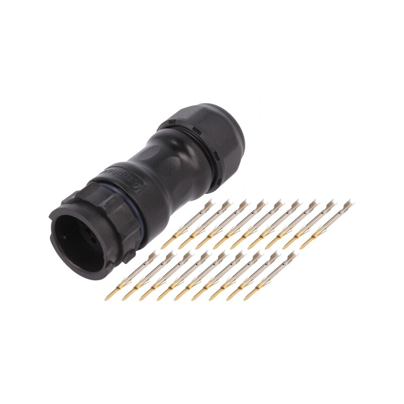 Conector Circular Tată Mufă Crimpat PIN 18-22AWG X-Lok | Electronic-mag.ro | Componente Electronice