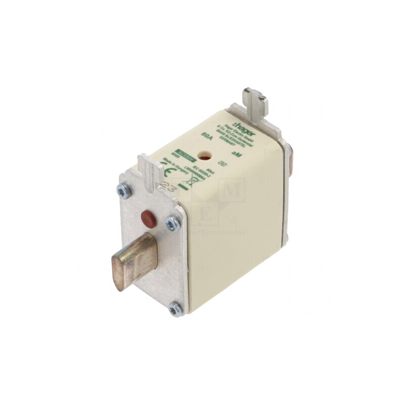 Siguranță Industrială NH00 80A 690VAC | Electronic-mag.ro | Componente Electronice