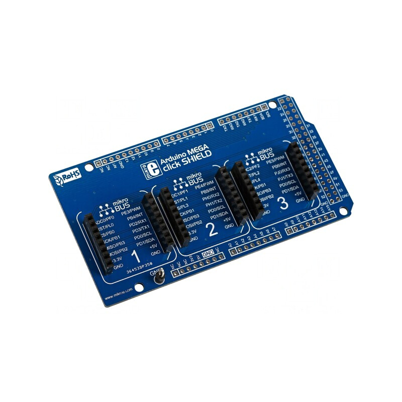 Multiadaptor mikroBUS cu 3 socluri și conectori de extensie | Electronic-mag.ro | Componente Electronice Multiadaptor mikroBUS cu 3 socluri și conectori de extensie | Electronic-mag.ro | Componente Electronice