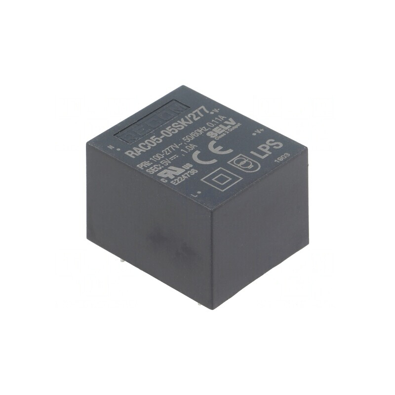 Convertor AC/DC 5W 5VDC 80% Eficiență | Electronic-mag.ro | Componente Electronice