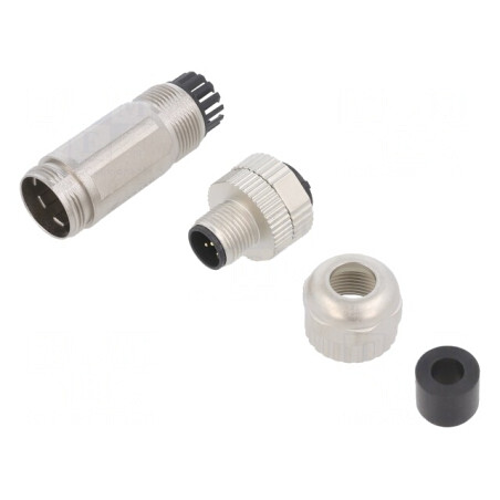 Mufă M12 PIN 5 tată DeviceNet CANopen IP65 | Electronic-mag.ro | Componente Electronice