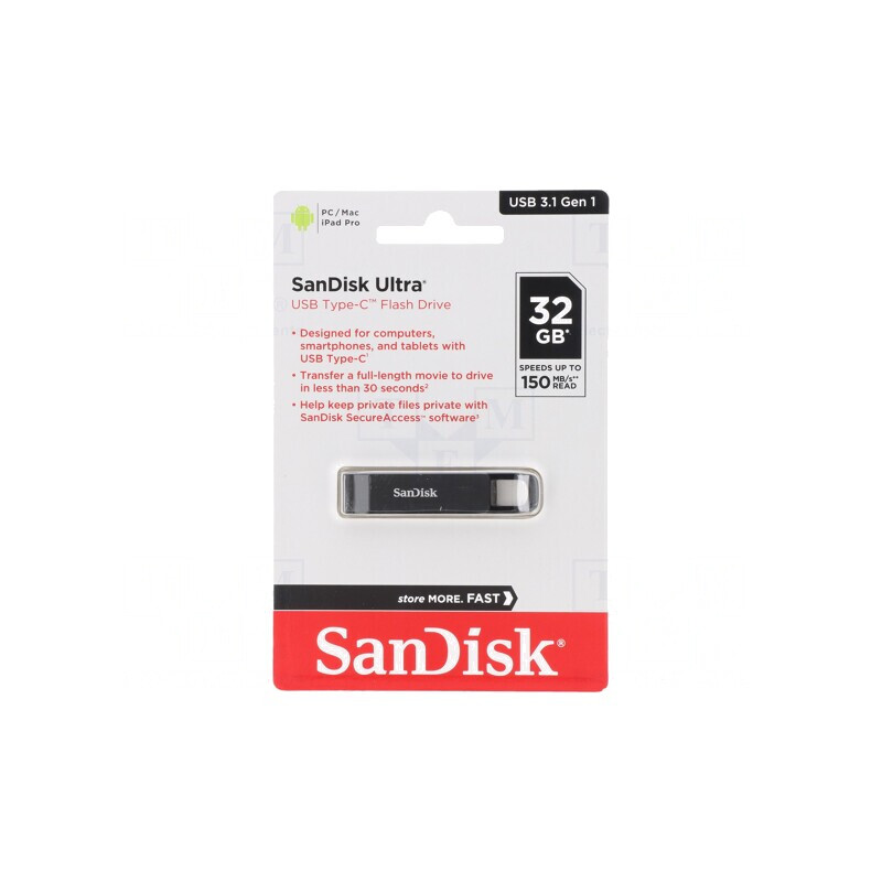 Pendrive USB-C 3.1 32GB 150MB/s Ultra | Electronic-mag.ro | Componente Electronice Pendrive USB-C 3.1 32GB 150MB/s Ultra | Electronic-mag.ro | Componente Electronice