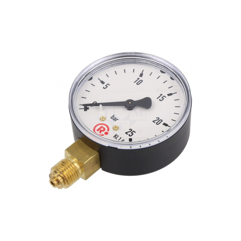 Manometru 0-25 bar 63mm pentru lichide și gaze | Electronic-mag.ro | Componente Electronice