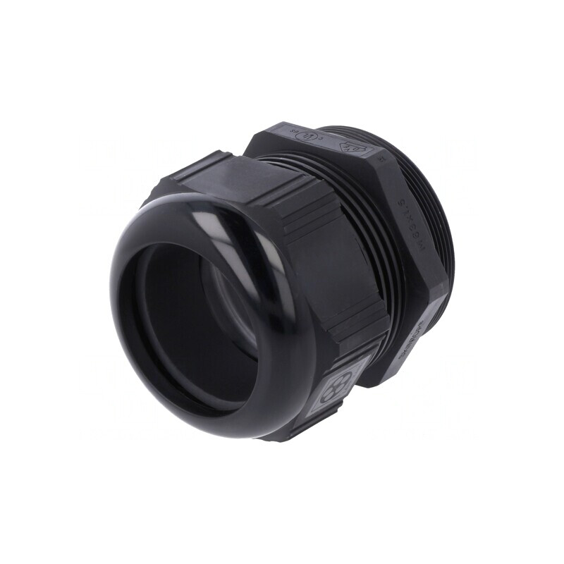 Garnitură de Etanșare Poliamidă Neagră M63 1,5 | Electronic-mag.ro | Componente Electronice