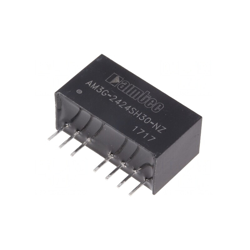 Convertor DC/DC 3W 18-36V la 24V 125mA SIP8 | Electronic-mag.ro | Componente Electronice