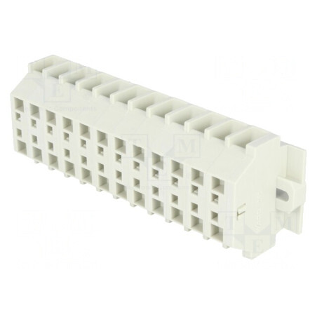 Regletă de Conexiuni 12 Piste 0,5-4mm2 550V 23A | Electronic-mag.ro | Componente Electronice