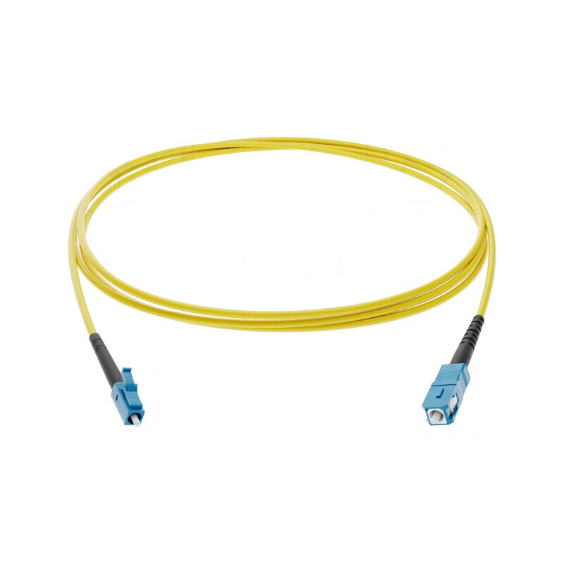 Patch Cord Fibră Optică LC/UPC-SC/UPC 0,5m 9/125um | Electronic-mag.ro | Componente Electronice