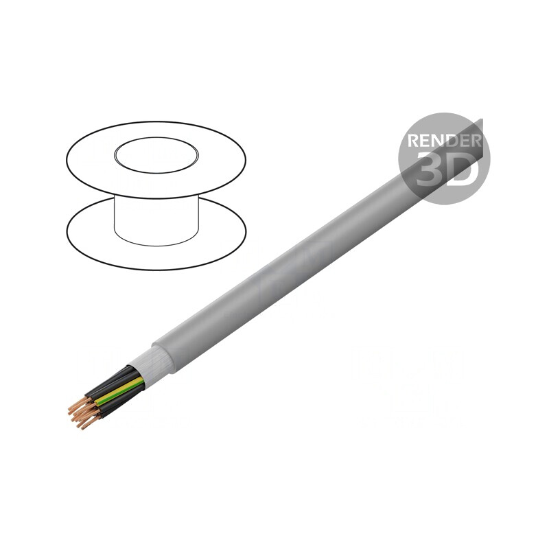 Cablu de control ÖLFLEX FD CLASSIC 810 P 12G1,5mm2 | Electronic-mag.ro | Componente Electronice