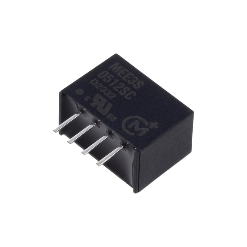 Convertor DC/DC 3W 5V-12V 250mA SIP | Electronic-mag.ro | Componente Electronice