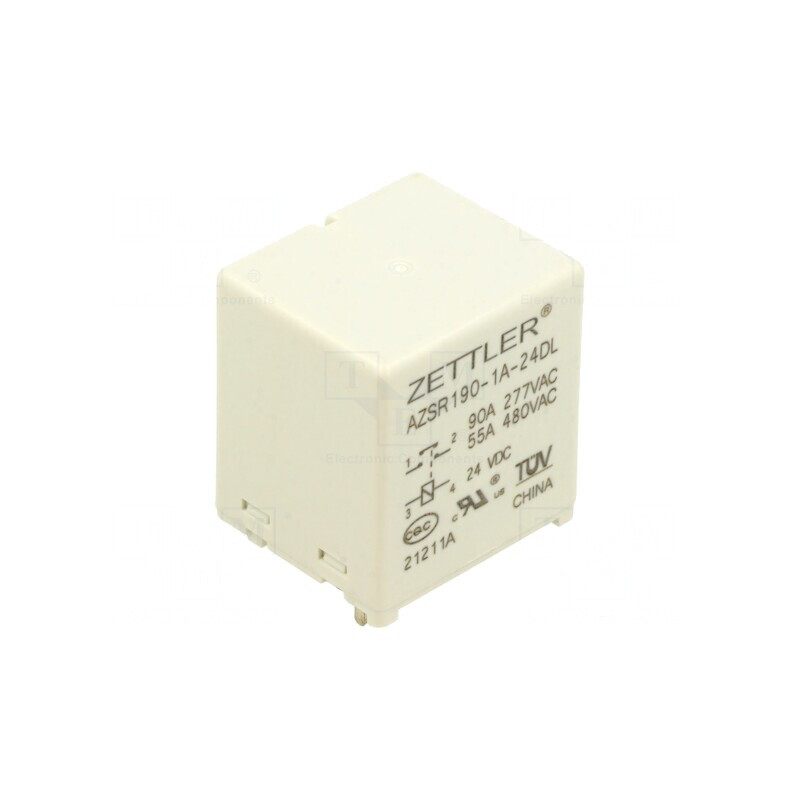 Releu Electromagnetic de Putere SPST-NO 24VDC 90A | Electronic-mag.ro | Componente Electronice Releu Electromagnetic de Putere SPST-NO 24VDC 90A | Electronic-mag.ro | Componente Electronice