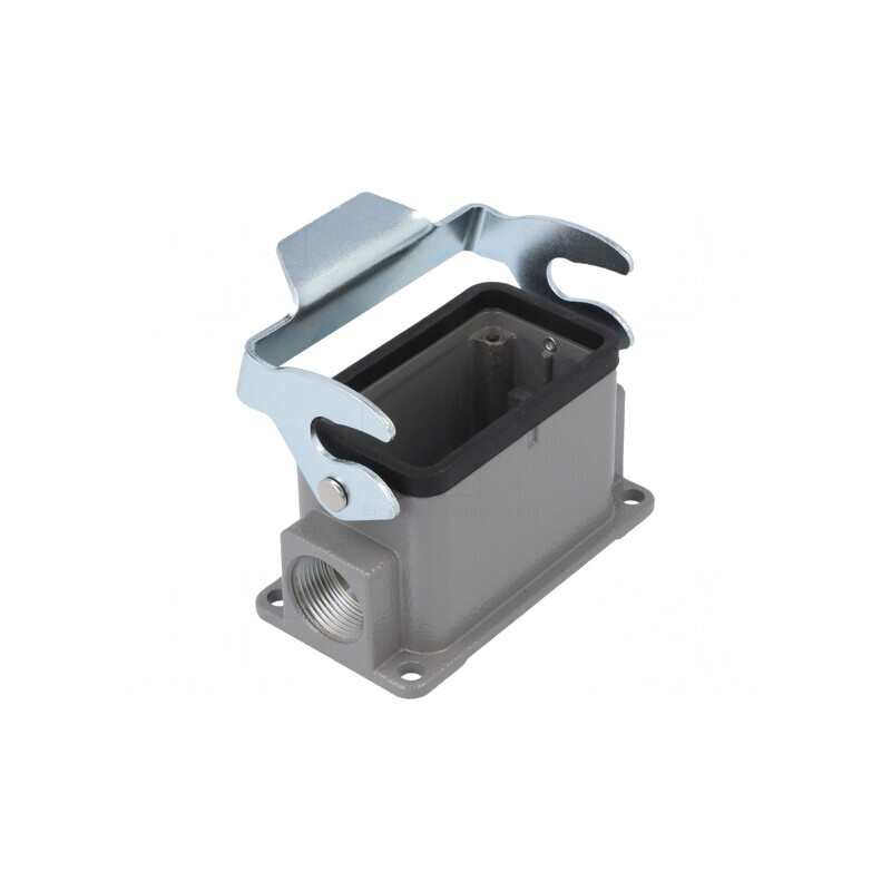 Carcasă pentru conectori HDC D10B cu clichet PG16 | Electronic-mag.ro | Componente Electronice