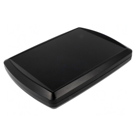 Carcasă universală ABS neagră 161.5x221x30 mm | Electronic-mag.ro | Componente Electronice