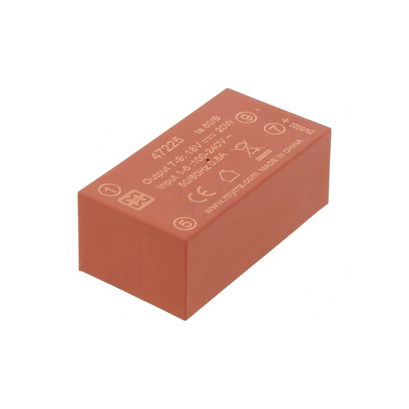 Convertor AC/DC 20W 18VDC | Electronic-mag.ro | Componente Electronice