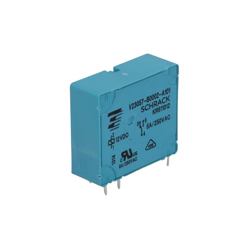Releu Electromagnetic SPDT 12VDC 5A PCB | Electronic-mag.ro | Componente Electronice