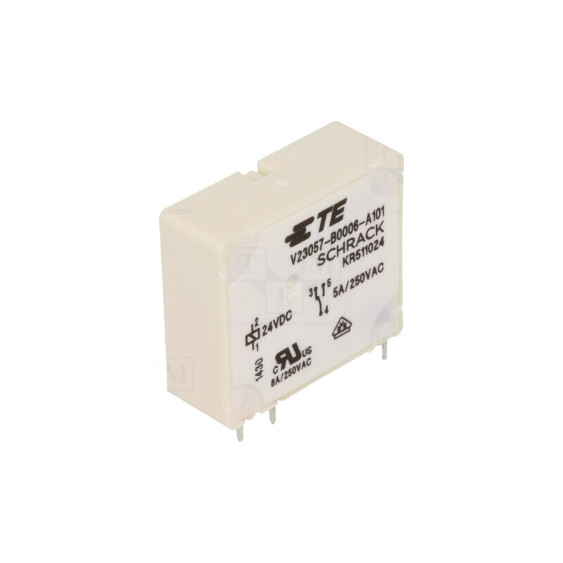 Releu Electromagnetic SPDT 24VDC 5A PCB | Electronic-mag.ro | Componente Electronice