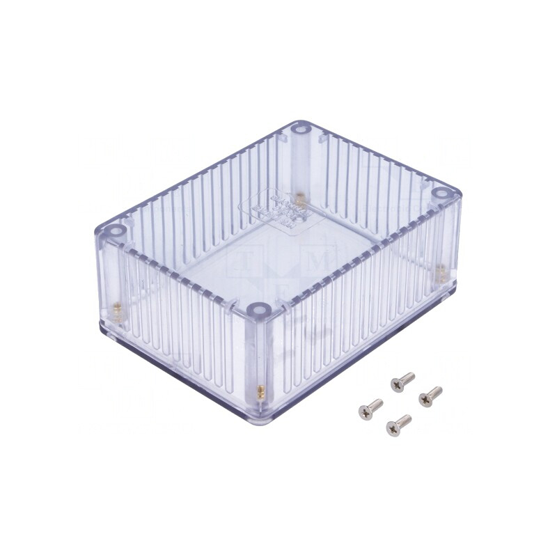 Carcasă Universală Policarbonat 82x110x40mm 1591STCL | Electronic-mag.ro | Componente Electronice
