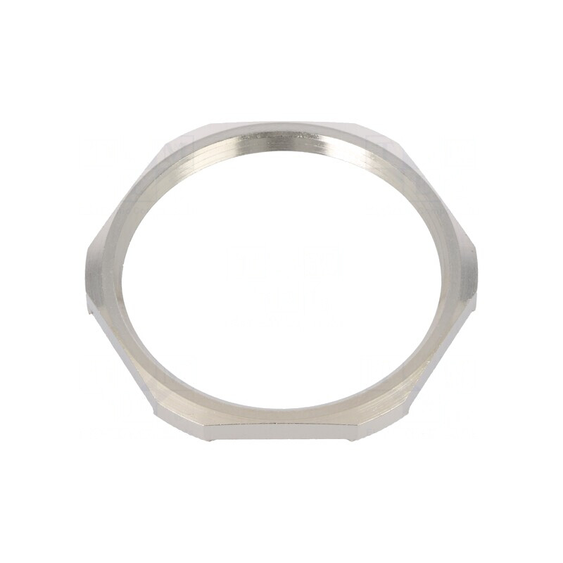 Piuliță cu împământare PG42 alamă nichel 5mm 6mm | Electronic-mag.ro | Componente Electronice