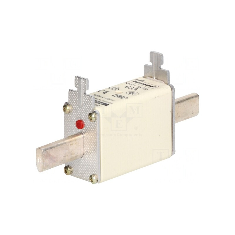 Siguranță ceramică 63A 500VAC 250VDC industrială | Electronic-mag.ro | Componente Electronice
