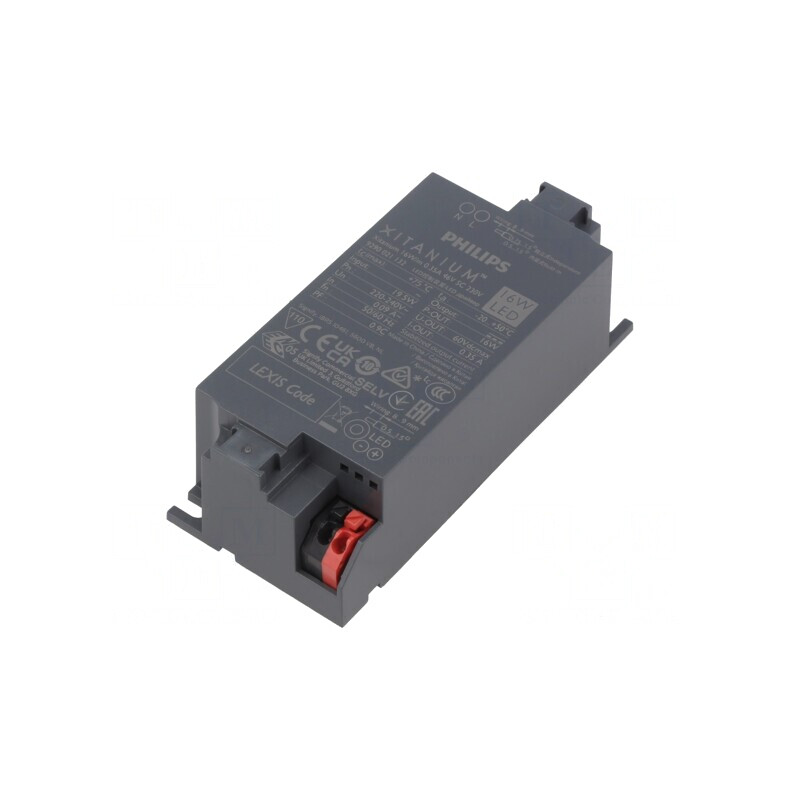 Alimentator LED 16W 31-46V 350mA 220-240V | Electronic-mag.ro | Componente Electronice