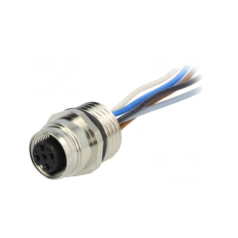 Soclu M12 5P mamă IP67 DeviceNet/CANopen | Electronic-mag.ro | Componente Electronice