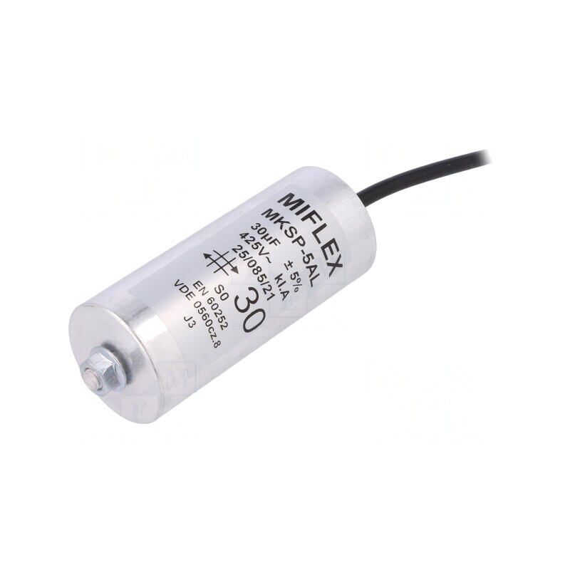 Condensator pentru Motoare 30uF 425VAC ±5% | Electronic-mag.ro | Componente Electronice