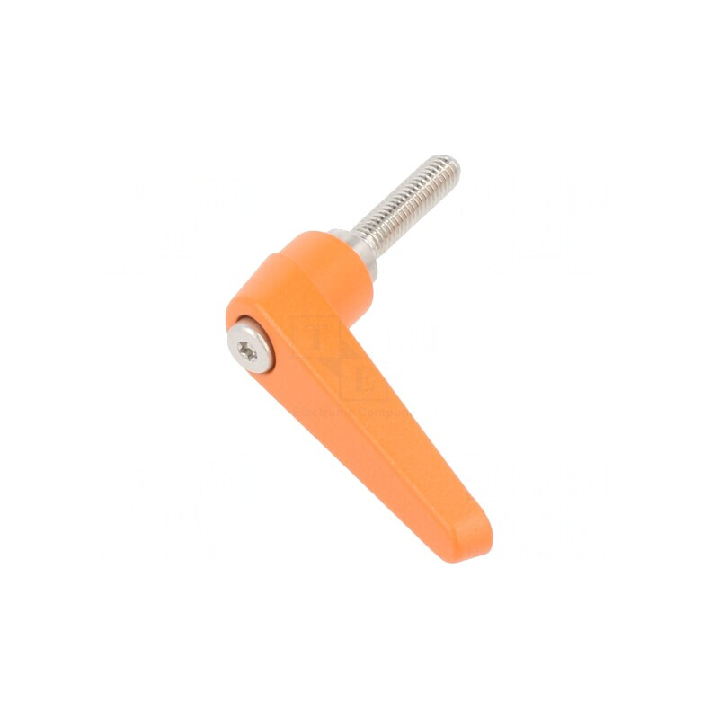 Manetă franceză 25mm filet 45mm lungime | Electronic-mag.ro | Componente Electronice