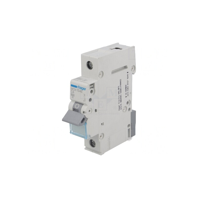 Întrerupător de Supracurent 4A 1P 6kA 230/400V | Electronic-mag.ro | Componente Electronice