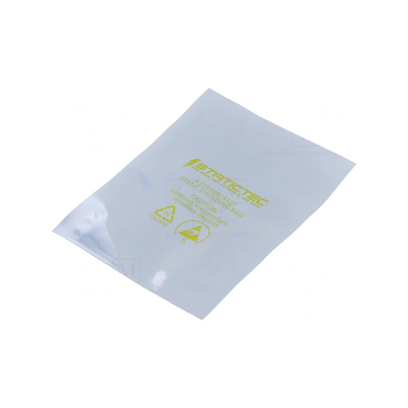 Pungă de protecție ESD 203mm x 152mm 100 bucăți | Electronic-mag.ro | Componente Electronice