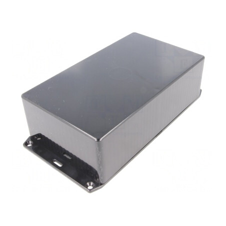 Carcasă universală neagră 110mm x 191mm x 61mm ABS | Electronic-mag.ro | Componente Electronice