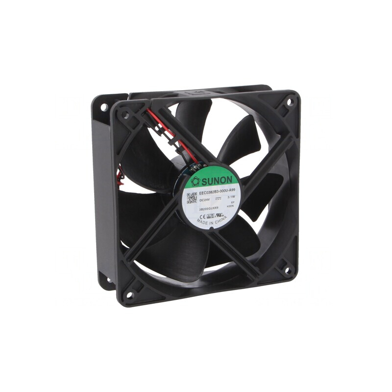 Ventilator Axial 24V 120x120mm 37dBA | Electronic-mag.ro | Componente Electronice