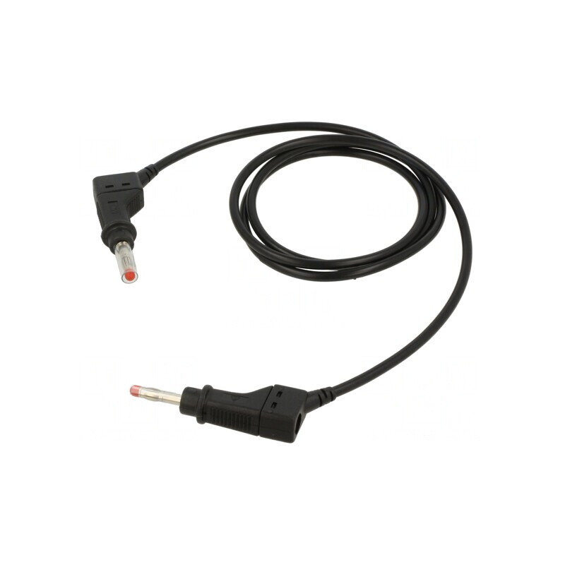 Cablu de Măsurare 19A cu Mufă Banană 4 mm | Electronic-mag.ro | Componente Electronice