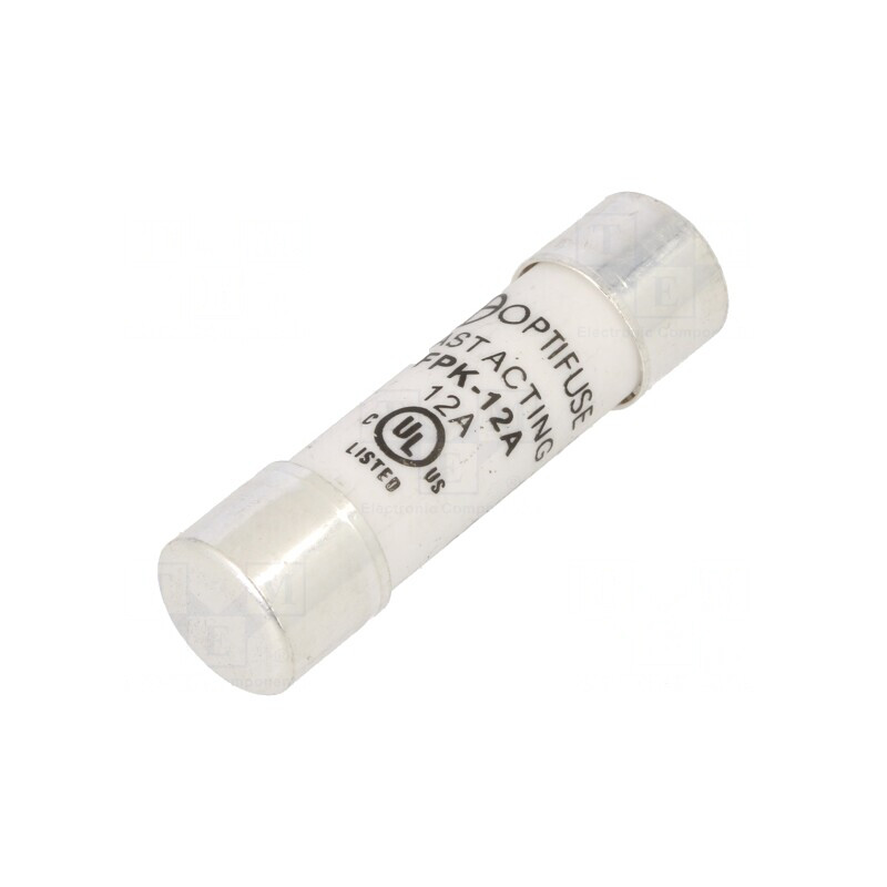 Siguranță ardere rapidă 12A 600V | Electronic-mag.ro | Componente Electronice