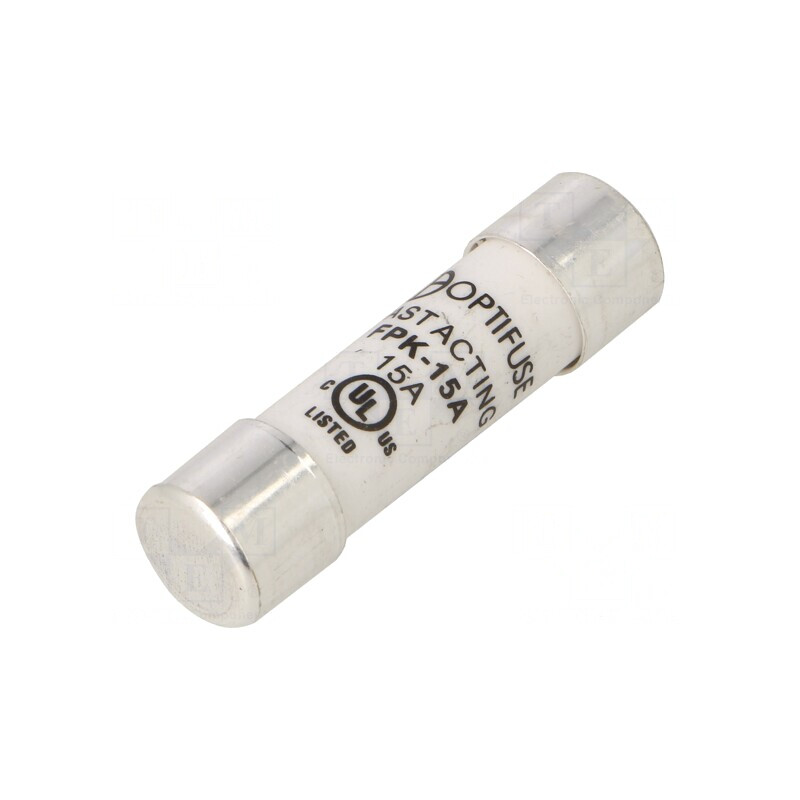 Siguranță ardere rapidă 15A 600V | Electronic-mag.ro | Componente Electronice