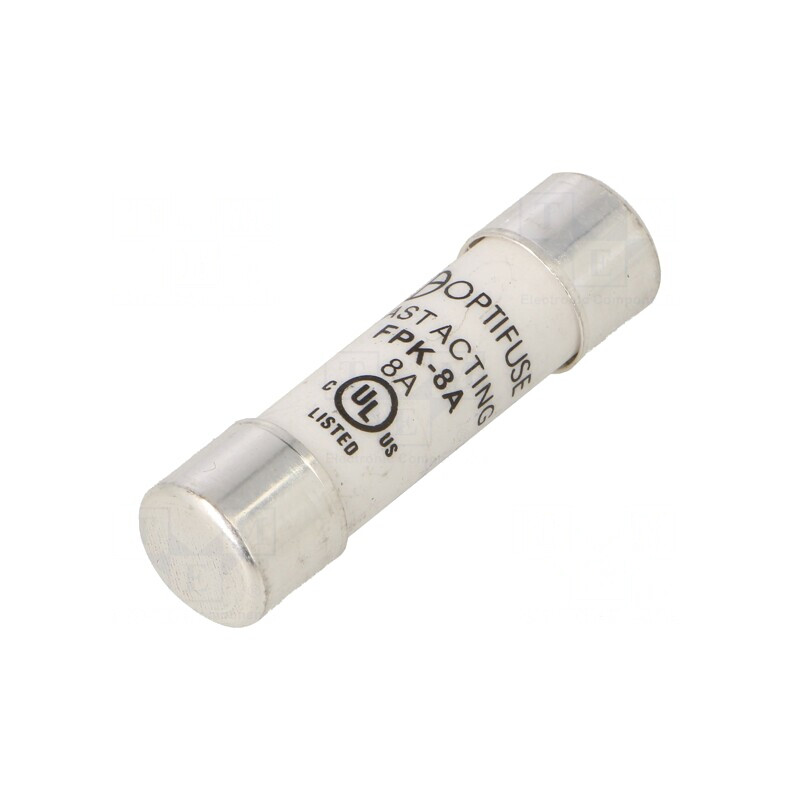 Siguranță ardere rapidă 8A 600V 10.3x38mm | Electronic-mag.ro | Componente Electronice