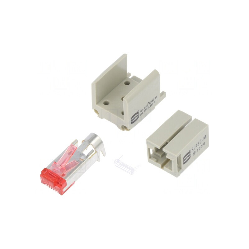 Conector Ethernet Han Brid-RJ45 C-M Hirose | Electronic-mag.ro | Componente Electronice