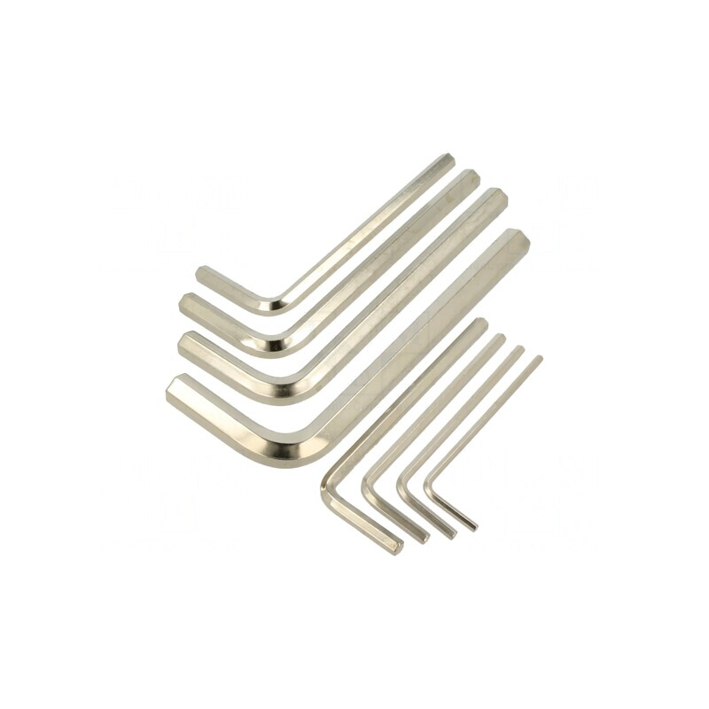 Set Chei Imbus Oțel 8 Bucăți | Electronic-mag.ro | Componente Electronice