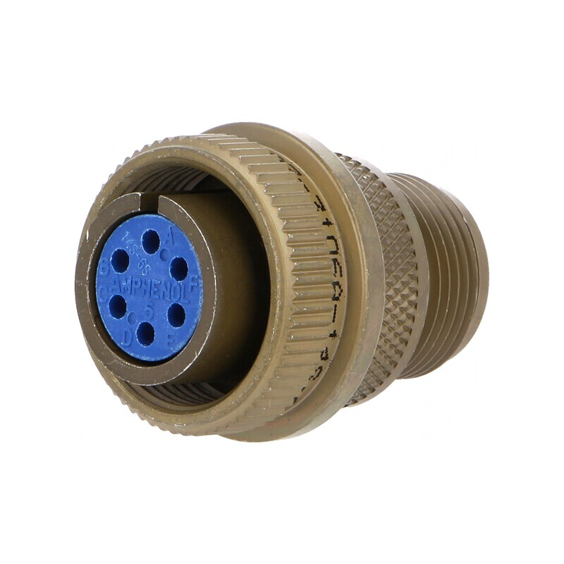 Conector Circular Aluminiu 14S-6S | Electronic-mag.ro | Componente Electronice