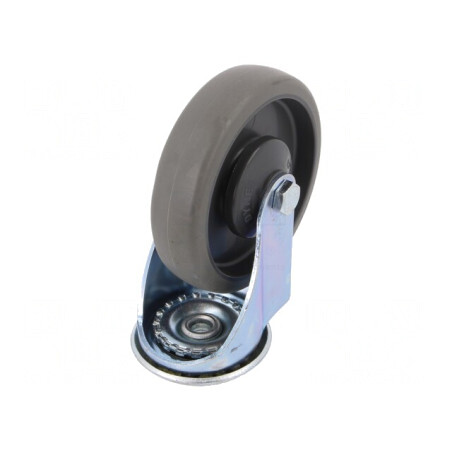 Roată de transport 125mm 150kg | Electronic-mag.ro | Componente Electronice