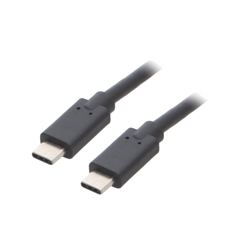 Cablu USB-C 3.1 3m Negru | Electronic-mag.ro | Componente Electronice