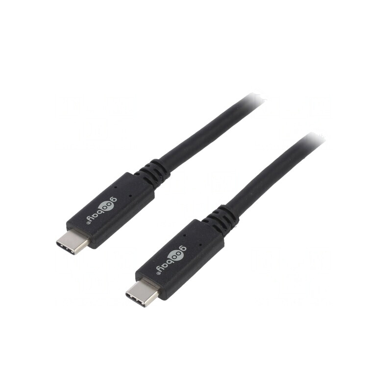 Cablu USB 3.2 USB C Negru 1m 20Gbps | Electronic-mag.ro | Componente Electronice Cablu USB 3.2 USB C Negru 1m 20Gbps | Electronic-mag.ro | Componente Electronice