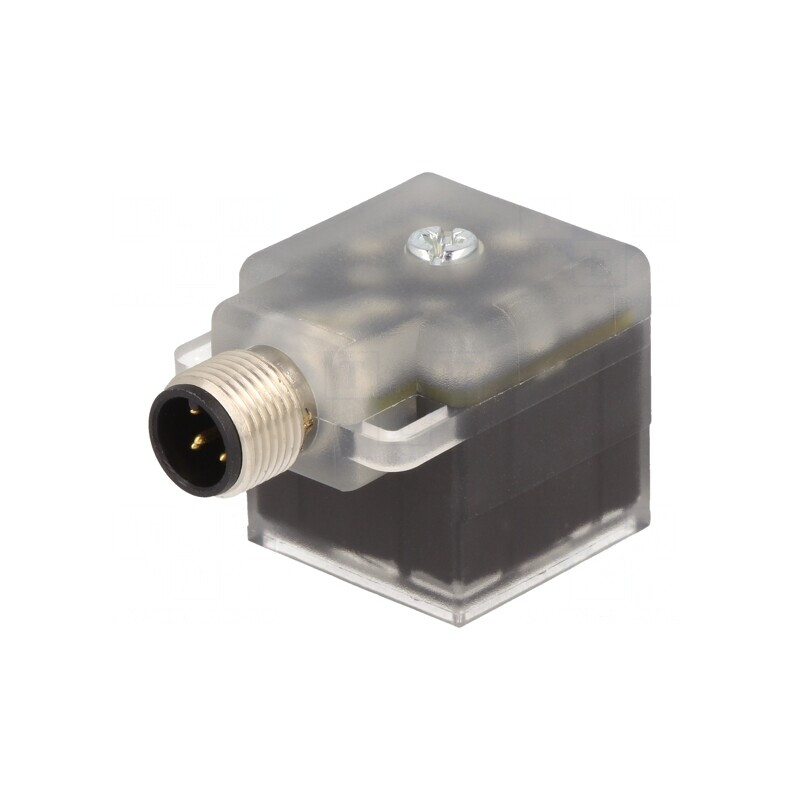 Adaptor DIN 43650 M12 în unghi 90° PIN 3 | Electronic-mag.ro | Componente Electronice Adaptor DIN 43650 M12 în unghi 90° PIN 3 | Electronic-mag.ro | Componente Electronice