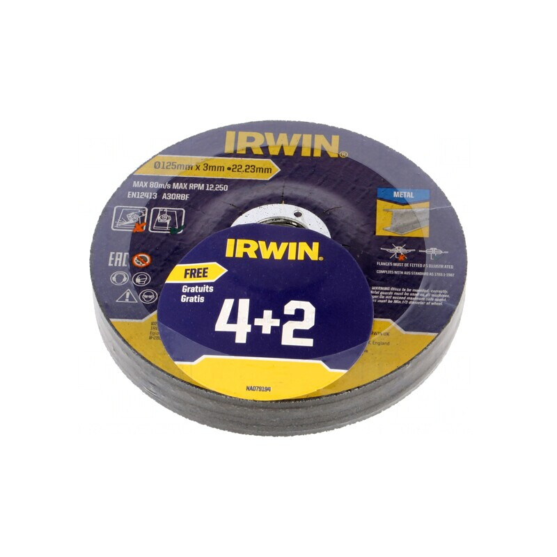 Disc de tăiere metal/oțel 125mm 6 buc. | Electronic-mag.ro | Componente Electronice