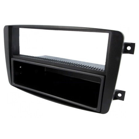 Cadru radio Mercedes 2 ISO negru | Electronic-mag.ro | Componente Electronice