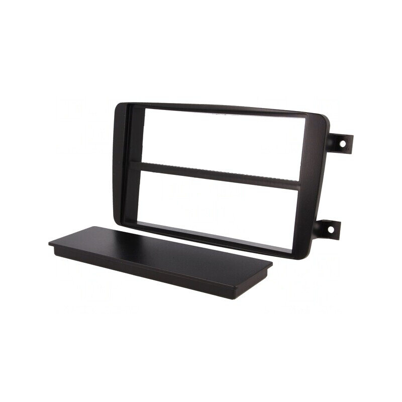 Cadru radio Mercedes 2 ISO negru Kit capac | Electronic-mag.ro | Componente Electronice