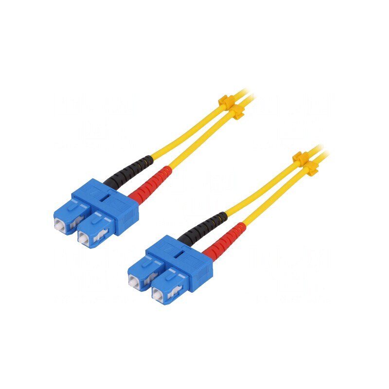 Patch Cord Fibră Optică OS2 SC/UPC 10m LSZH | Electronic-mag.ro | Componente Electronice